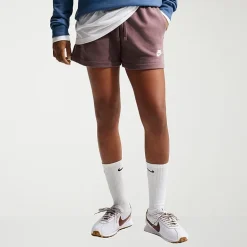 Nike Womens Mid Rise Drawstring Waist Active Pull-On Short