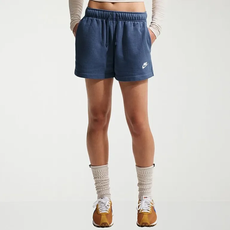 Nike Womens Mid Rise Drawstring Waist Active Pull-On Short
