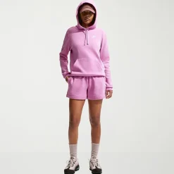Nike Womens Mid Rise Drawstring Waist Active Pull-On Short