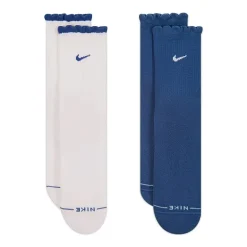 Nike Womens 2 Pair Crew Socks