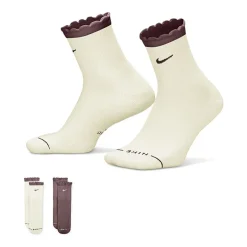 Nike Womens 2 Pair Crew Socks