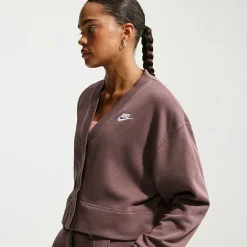 Nike Womens V Neck Long Sleeve Cardigan