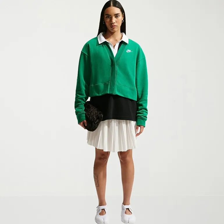 Nike Womens V Neck Long Sleeve Cardigan