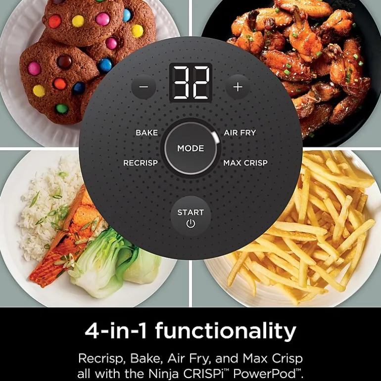 Ninja Crispi 4-in-1 Portable Glass Air Fryer Cooking System