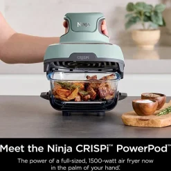 Ninja Crispi 4-in-1 Portable Glass Air Fryer Cooking System