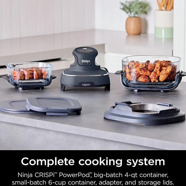 Ninja Crispi 4-in-1 Portable Glass Air Fryer Cooking System