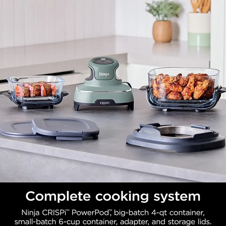 Ninja Crispi 4-in-1 Portable Glass Air Fryer Cooking System