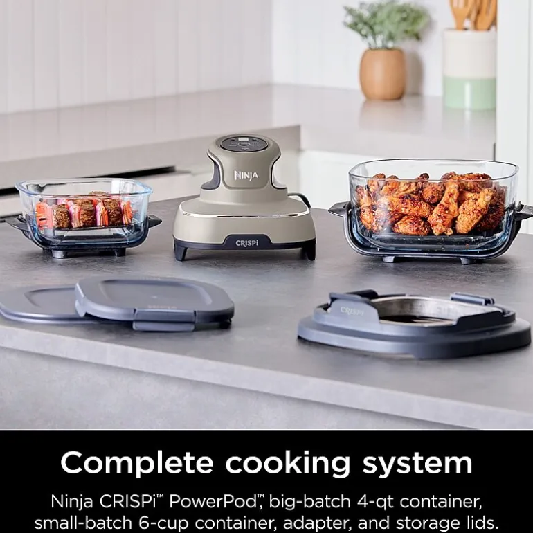 Ninja Crispi 4-in-1 Portable Glass Air Fryer Cooking System