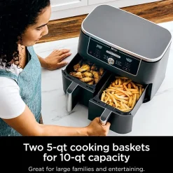Ninja Foodi XL 2-Basket Air Fryer