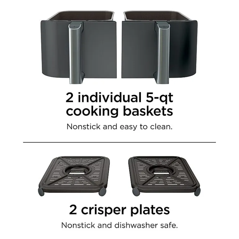 Ninja Foodi XL 2-Basket Air Fryer