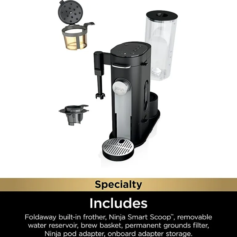 Ninja Single-Serve Pods & Grounds Specialty Coffee Maker