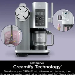 Ninja® Swirl CREAMi Soft-Serve Ice Cream Maker