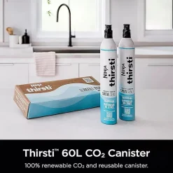 Ninja Thirsti 60-Liter Co2 Canister - Sparkling Drink Maker