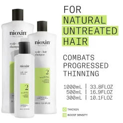 Nioxin® System 2 Scalp + Hair Shampoo 33.8 oz.
