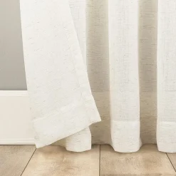 No 918 Amalfi Rod Pocket Sheer Single Curtain Panel