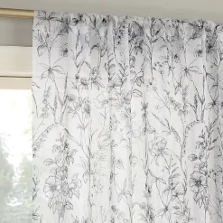 No 918 Ambree Rod Pocket Sheer Single Curtain Panel
