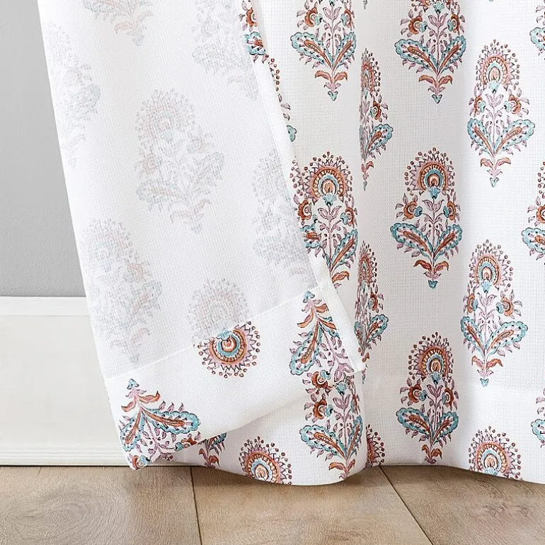 No 918 Avie Grommet Top Sheer Single Curtain Panel