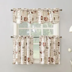 No 918 Berkley Kitchen Rod Pocket Scallop Valance