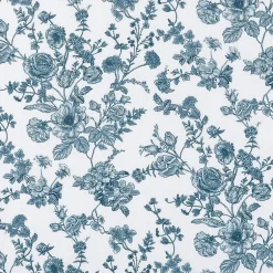 No 918 Elara Tonal Botanical Rod Pocket Tailored Valance