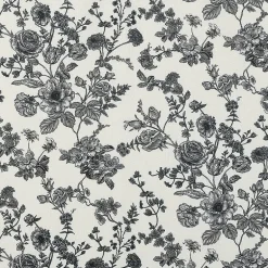 No 918 Elara Tonal Botanical Rod Pocket Tailored Valance