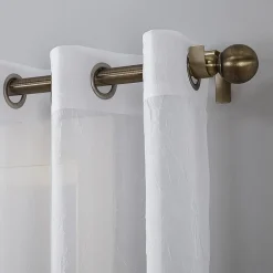 No 918 Erica Grommet Top Sheer Single Curtain Panel