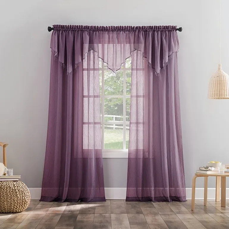 No 918 Erica Rod Pocket Sheer Single Curtain Panel