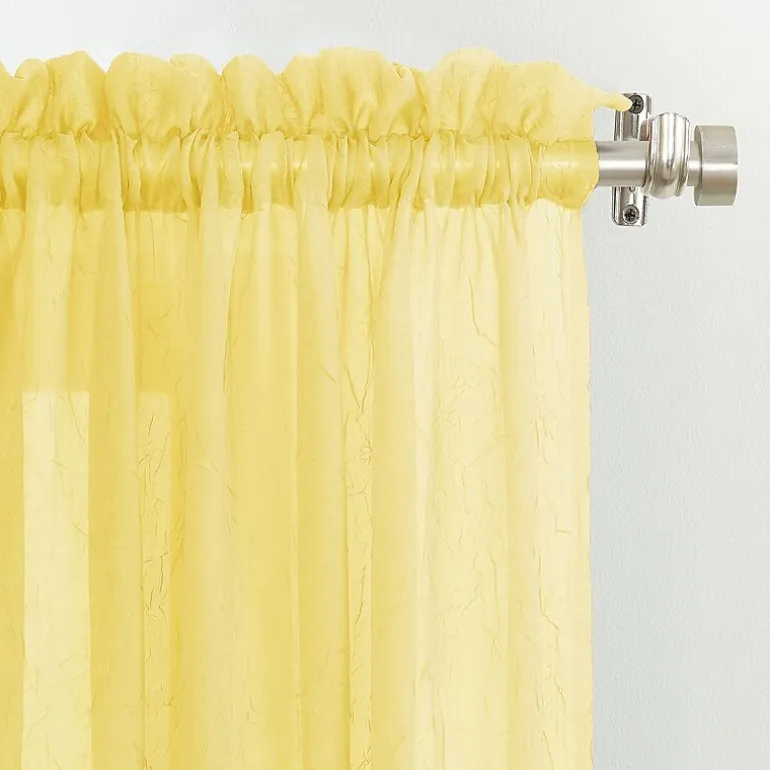No 918 Erica Rod Pocket Sheer Single Curtain Panel