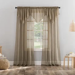 No 918 Erica Rod Pocket Sheer Single Curtain Panel