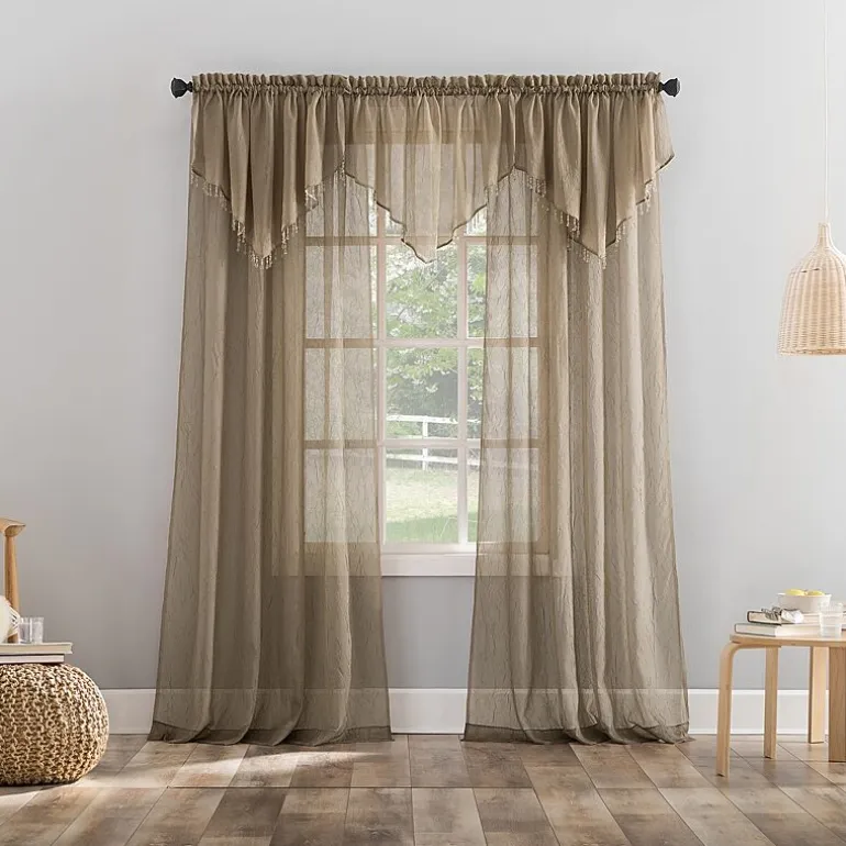 No 918 Erica Rod Pocket Sheer Single Curtain Panel