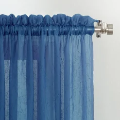 No 918 Erica Rod Pocket Sheer Single Curtain Panel