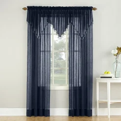 No 918 Erica Rod Pocket Sheer Single Curtain Panel