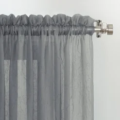 No 918 Erica Rod Pocket Sheer Single Curtain Panel