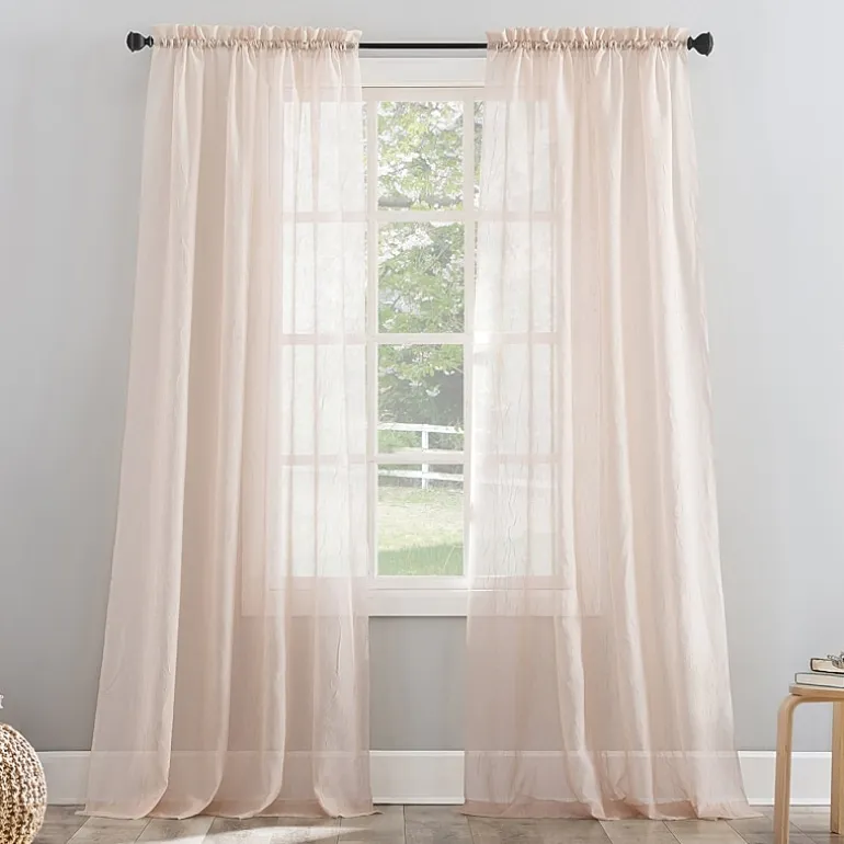 No 918 Erica Rod Pocket Sheer Single Curtain Panel