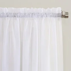 No 918 Erica Rod Pocket Sheer Single Curtain Panel