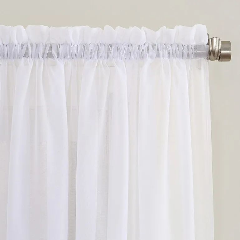 No 918 Erica Rod Pocket Sheer Single Curtain Panel