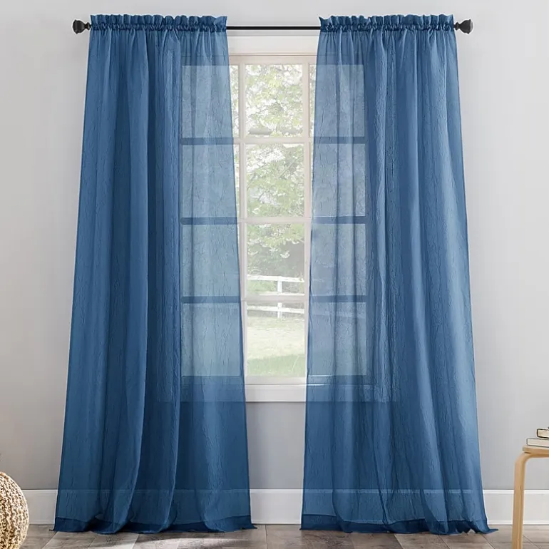 No 918 Erica Rod Pocket Sheer Single Curtain Panel