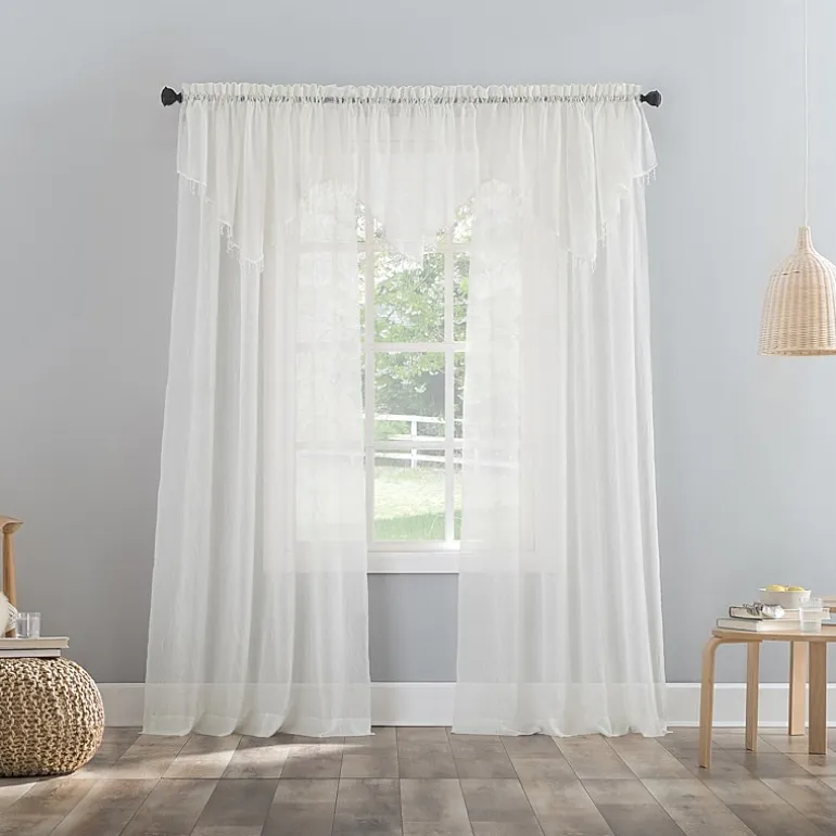 No 918 Erica Rod Pocket Sheer Single Curtain Panel