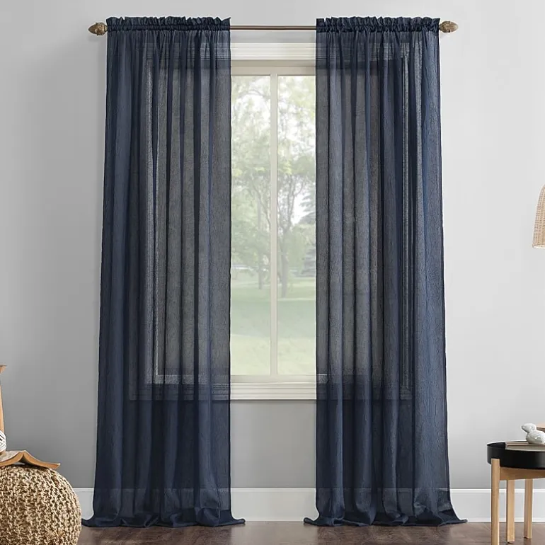 No 918 Erica Rod Pocket Sheer Single Curtain Panel