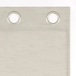 No 918 Harmon Embroidered Grommet Top Light-Filtering Set of 4 Curtain Panel