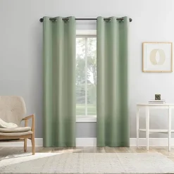 No 918 Harmon Print Grommet Top Light-Filtering Set of 4 Curtain Panel