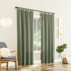 No 918 Jacob Tab Top Sheer Single Curtain Panel