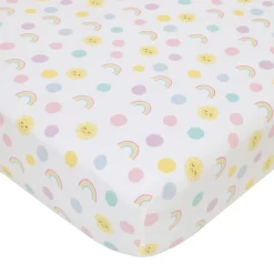 Nojo Sunshine And Rainbow 4-pc. Crib Bedding Set