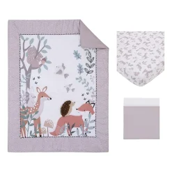 Nojo Woodland 3-pc. Crib Bedding Set