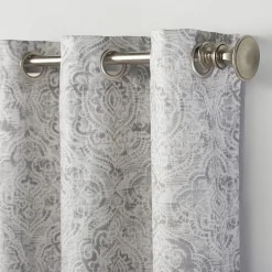 No 918 Kenji Grommet Top Energy Saving Sheer Single Curtain Panel
