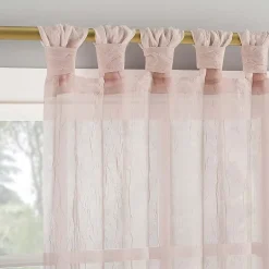 No 918 Krista Tab Top Sheer Single Curtain Panel