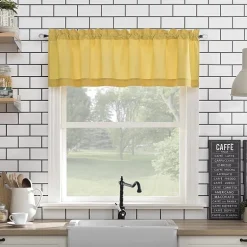 No 918 Martine 3-pc. Rod Pocket Window Tier