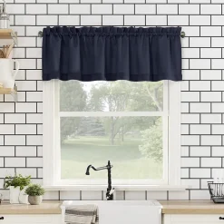 No 918 Martine 3-pc. Rod Pocket Window Tier