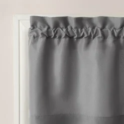 No 918 Martine 3-pc. Rod Pocket Window Tier