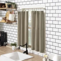 No 918 Martine 3-pc. Rod Pocket Window Tier