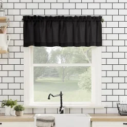 No 918 Martine 3-pc. Rod Pocket Window Tier